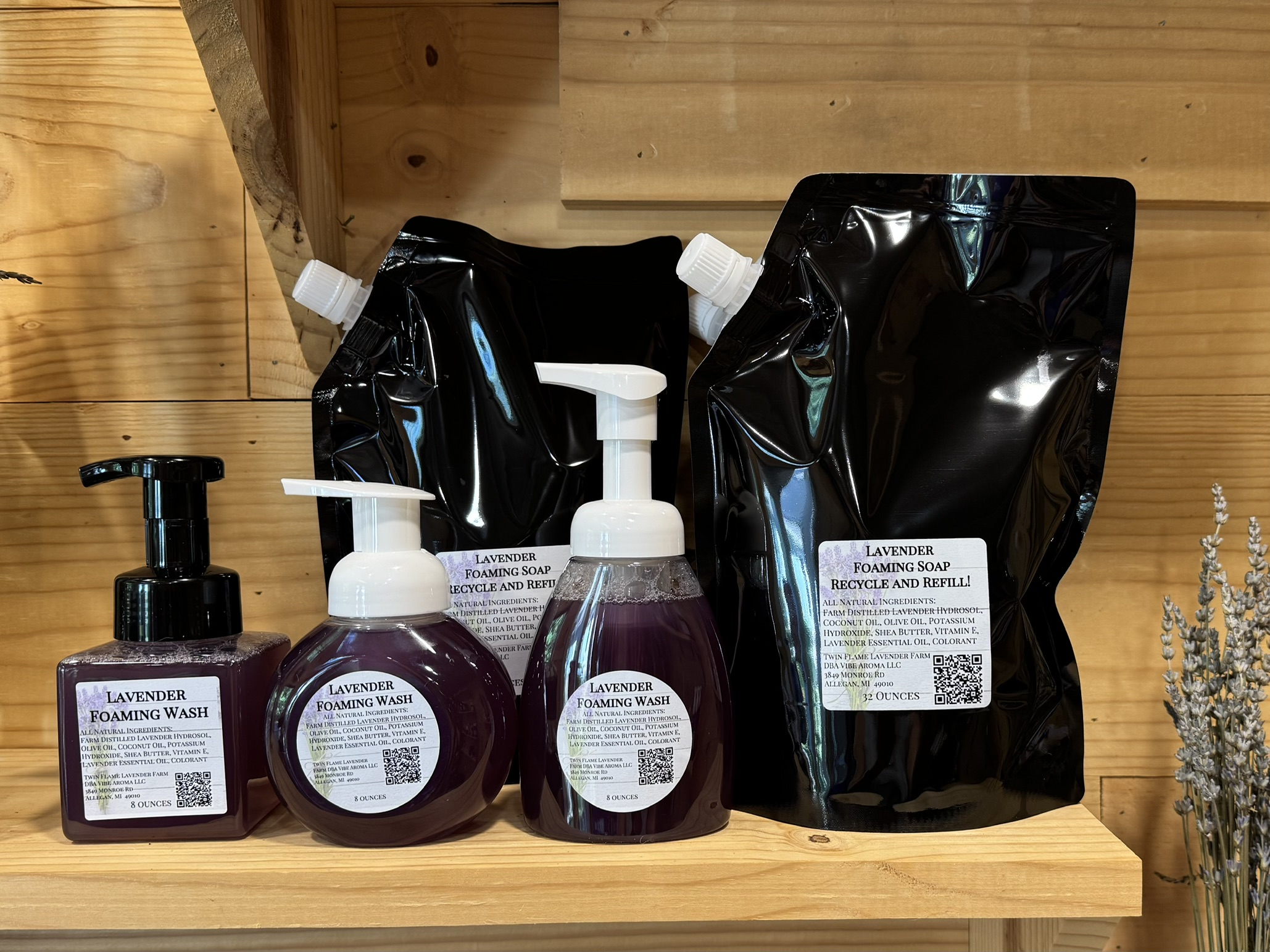 Lavender Blossom Foaming Hand Soap | Creamy