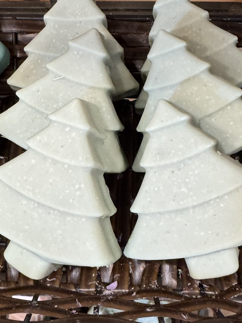 Lavender Blossom Christmas Tree Sea Salt Soap